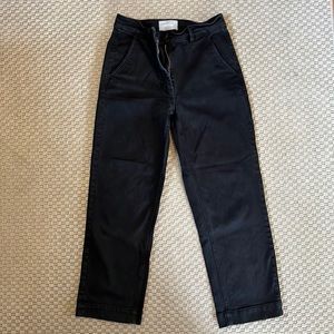 Everlane, straight leg pant.